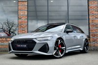 USED 2021 21 AUDI RS6 AVANT 4.0 TFSI V8 Carbon Black Estate 5dr Petrol Tiptronic quattro Euro 6 (s/s) (600 ps) PAN ROOF / CARBON EXT / FASH