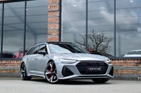 USED 2021 21 AUDI RS6 AVANT 4.0 TFSI V8 Carbon Black Estate 5dr Petrol Tiptronic quattro Euro 6 (s/s) (600 ps) PAN ROOF / CARBON EXT / FASH