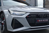 USED 2021 21 AUDI RS6 AVANT 4.0 TFSI V8 Carbon Black Estate 5dr Petrol Tiptronic quattro Euro 6 (s/s) (600 ps) PAN ROOF / CARBON EXT / FASH