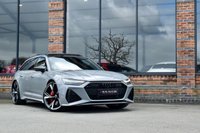 USED 2021 21 AUDI RS6 AVANT 4.0 TFSI V8 Carbon Black Estate 5dr Petrol Tiptronic quattro Euro 6 (s/s) (600 ps) PAN ROOF / CARBON EXT / FASH