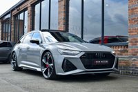 USED 2021 21 AUDI RS6 AVANT 4.0 TFSI V8 Carbon Black Estate 5dr Petrol Tiptronic quattro Euro 6 (s/s) (600 ps) PAN ROOF / CARBON EXT / FASH