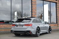 USED 2021 21 AUDI RS6 AVANT 4.0 TFSI V8 Carbon Black Estate 5dr Petrol Tiptronic quattro Euro 6 (s/s) (600 ps) PAN ROOF / CARBON EXT / FASH
