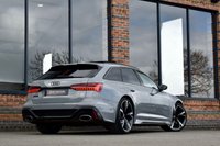 USED 2021 21 AUDI RS6 AVANT 4.0 TFSI V8 Carbon Black Estate 5dr Petrol Tiptronic quattro Euro 6 (s/s) (600 ps) PAN ROOF / CARBON EXT / FASH