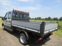 USED 2026 26 FORD TRANSIT Ford Transit T350 Double cab Tipper, DRW Rear wheel drive 165ps Trend  Tow Axle 7T GTW Choice of Colour's
