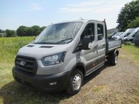 USED 2026 26 FORD TRANSIT Ford Transit T350 Double cab Tipper, DRW Rear wheel drive 165ps Trend  Tow Axle 7T GTW Choice of Colour's