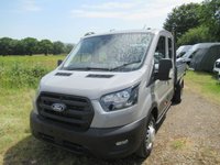 USED 2026 26 FORD TRANSIT Ford Transit T350 Double cab Tipper, DRW Rear wheel drive 165ps Trend  Tow Axle 7T GTW Choice of Colour's