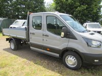 USED 2026 26 FORD TRANSIT Ford Transit T350 Double cab Tipper, DRW Rear wheel drive 165ps Trend  Tow Axle 7T GTW Choice of Colour's