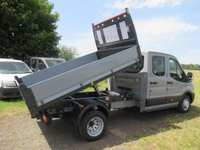 USED 2026 26 FORD TRANSIT Ford Transit T350 Double cab Tipper, DRW Rear wheel drive 165ps Trend  Tow Axle 7T GTW Choice of Colour's