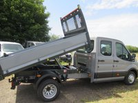 USED 2026 26 FORD TRANSIT Ford Transit T350 Double cab Tipper, DRW Rear wheel drive 165ps Trend  Tow Axle 7T GTW Choice of Colour's