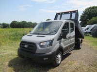 USED 2026 26 FORD TRANSIT Ford Transit T350 Double cab Tipper, DRW Rear wheel drive 165ps Trend  Tow Axle 7T GTW Choice of Colour's
