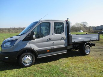 2026 FORD TRANSIT Ford Transit T350 Double cab Tipper, DRW Rear wheel drive 165ps Trend  &pound;44990.00