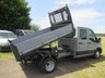 USED 2026 26 FORD TRANSIT Ford Transit T350 Double cab Tipper, DRW Rear wheel drive 165ps Trend  Tow Axle 7T GTW Choice of Colour's