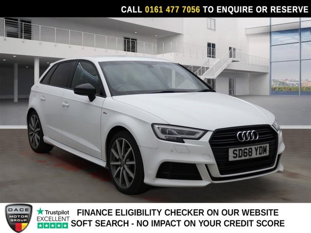 2018 A3 1.5 TFSI COD 35 BLACK EDITION SPORTBACK 5DR PETROL S TRONIC EURO... photo