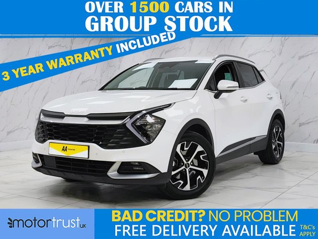 View our Kia Sportage 1.6 h T-GDi 3 SUV 5dr Petrol Hybrid Auto Euro 6 (s/s) (226 bhp)