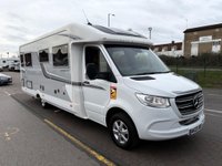 USED 2023 23 AUTO-SLEEPERS BURFORD DUO - 4 Berth - 2 Belt - Fixed Singles - Hab Air Con - Part Ex Welcome GREAT VALUE/PART EX WELCOME