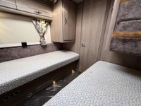 USED 2023 23 AUTO-SLEEPERS BURFORD DUO - 4 Berth - 2 Belt - Fixed Singles - Hab Air Con - Part Ex Welcome GREAT VALUE/PART EX WELCOME