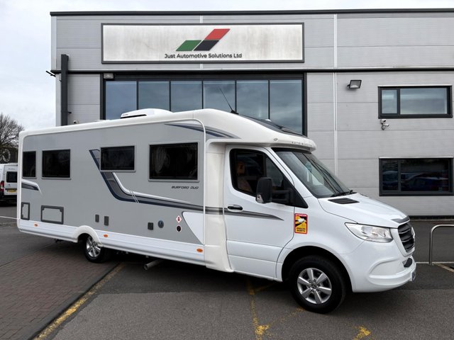 View our Auto-Sleepers Burford Duo - 4 Berth - 2 Belt - Fixed Singles - Hab Air Con - Part Ex Welcome