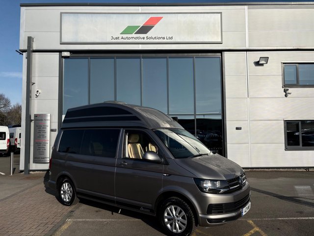 View our Autohaus Camelot VW transporter - High Top - Full Kitchen - Toilet - Part Ex Welcome