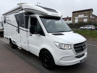 USED 2020 70 HYMER B-CLASS MODERNCOMFORT - T600 Whiteline - Automatic - 4 Belts - 3 Berth - Singles Over Storage - Part Ex Welcome ONE OWNER/FULL HAB REPORTS