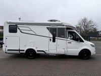 USED 2020 70 HYMER B-CLASS MODERNCOMFORT - T600 Whiteline - Automatic - 4 Belts - 3 Berth - Singles Over Storage - Part Ex Welcome ONE OWNER/FULL HAB REPORTS
