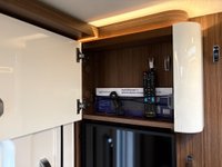 USED 2020 70 HYMER B-CLASS MODERNCOMFORT - T600 Whiteline - Automatic - 4 Belts - 3 Berth - Singles Over Storage - Part Ex Welcome ONE OWNER/FULL HAB REPORTS