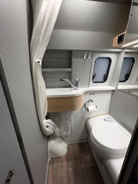 USED 2021 21 HYMER FREE - Left Hand Drive - 4 Belt - 2 Berth - End Fixed Bed Over Storage RARE LHD/ONE OWNER FROM NEW