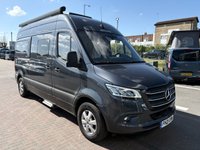 USED 2021 21 HYMER FREE - Left Hand Drive - 4 Belt - 2 Berth - End Fixed Bed Over Storage RARE LHD/ONE OWNER FROM NEW