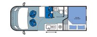 USED 2026 ACE 1200 GLT - In Stock - Drive Away Today - P/X Car/Motorhome - Auto - 4 Belt - 4 Berth - Pop Top - Brand New THE ALL NEW ACE RANGE