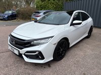 USED 2020 70 HONDA CIVIC 1.0 VTEC Turbo EX Hatchback 5dr Petrol Manual Euro 6 (s/s) (126 ps) PAN ROOF-REVERSING CAMERA-CRUISE