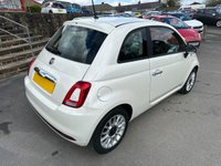 USED 2017 17 FIAT 500 1.2 ECO Pop Star Hatchback 3dr Petrol Manual Euro 6 (s/s) (69 bhp) 