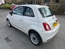 USED 2017 17 FIAT 500 1.2 ECO Pop Star Hatchback 3dr Petrol Manual Euro 6 (s/s) (69 bhp) 