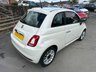 USED 2017 17 FIAT 500 1.2 ECO Pop Star Hatchback 3dr Petrol Manual Euro 6 (s/s) (69 bhp) 