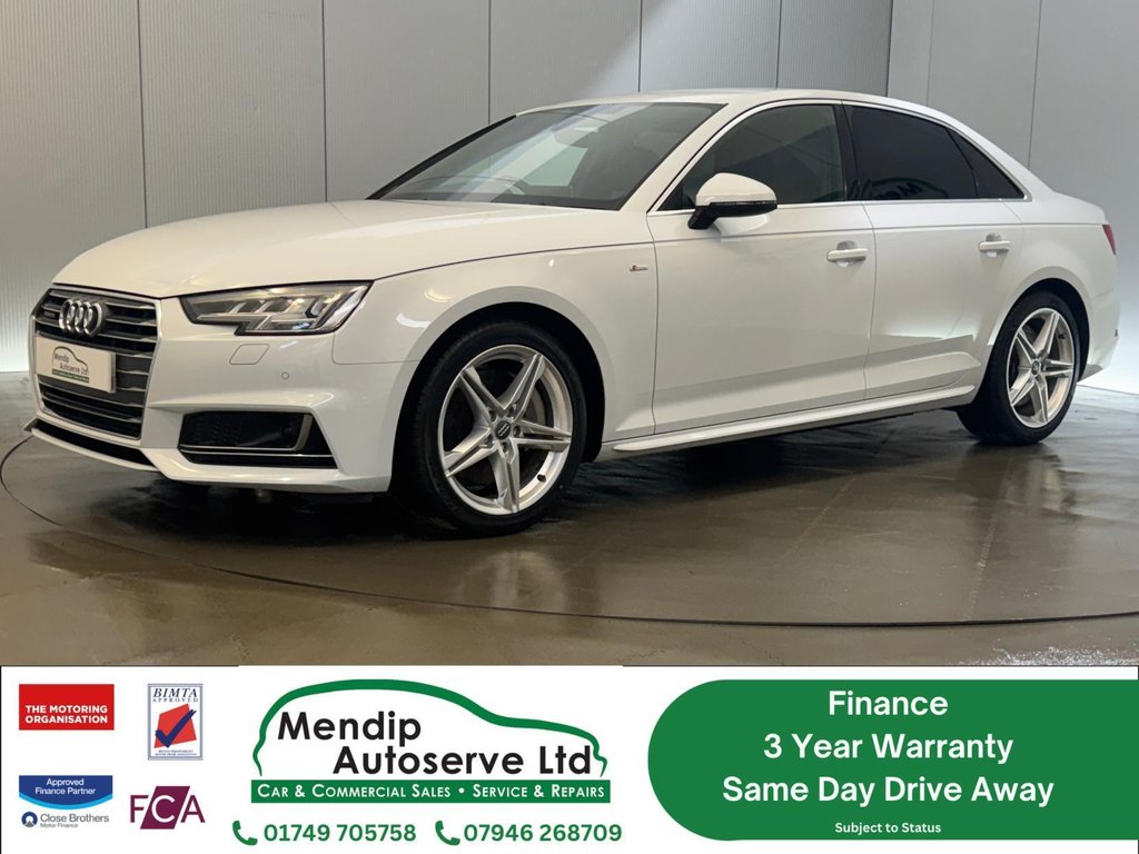 2016 Audi A4 2.0 TFSI quattro S Line