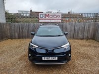 USED 2018 67 TOYOTA RAV4 2.5 VVT-h Design SUV 5dr Petrol Hybrid CVT 4WD Euro 6 (s/s) (197 ps) ** WE OFFER FINANCE ON THIS CAR **