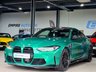 USED 2022 72 BMW M4 3.0 BiTurbo Competition Coupe 2dr Petrol Steptronic Euro 6 (s/s) (510 ps) Isle of Man Green | Full Merino Leather | Technology Plus | Comfort Pack