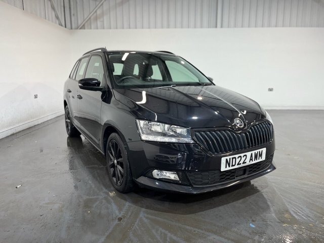 2022 SKODA FABIA 1.0 TSI BLACK EDITION ESTATE 5DR PETROL DSG EURO 6 S S... photo