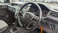 USED 2020 20 VOLKSWAGEN CADDY Startline Tdi 102 PS 2.0 TDI 2.0 Ltr C20 With Electric Windows, Parking Sensors , Ply Lining, Bulkhead and Side Loading Door in great condition. 1 Owner from New - 6 Service stamps in the book (Last Serviced at 73,428 Miles / Service Print), 2 Keys. This Volkswagen Caddy Startline is offered in great condition and presents a fantastic opportunity for any trade or business user. Finished in a smart, professional appearance, this van is powered by the reliable 2.0 TDI engine producing 102 PS, delivering a strong balance of performance and efficiency.  It has had just one careful owner from new, supported by a comprehensive service history with six stamps in the service book. The last service was carried out at 73,428 miles, and a service printout is available to confirm this. Two keys are supplied with the vehicle.  Practicality is at the forefront of this specification. The van features a factory-fitted ply-lined rear for durability, a full steel bulkhead to separate the cargo area from the cab, and a convenient side loading door for ease of access in tight spaces. The rear is ready for work.  Inside the cab, driver convenience is enhanced by electric windows and parking sensors, making maneuvering and daily use straightforward and stress-free.  This well-maintained, one-owner Caddy is ready to view.  