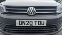 USED 2020 20 VOLKSWAGEN CADDY Startline Tdi 102 PS 2.0 TDI 2.0 Ltr C20 With Electric Windows, Parking Sensors , Ply Lining, Bulkhead and Side Loading Door in great condition. 1 Owner from New - 6 Service stamps in the book (Last Serviced at 73,428 Miles / Service Print), 2 Keys. This Volkswagen Caddy Startline is offered in great condition and presents a fantastic opportunity for any trade or business user. Finished in a smart, professional appearance, this van is powered by the reliable 2.0 TDI engine producing 102 PS, delivering a strong balance of performance and efficiency.  It has had just one careful owner from new, supported by a comprehensive service history with six stamps in the service book. The last service was carried out at 73,428 miles, and a service printout is available to confirm this. Two keys are supplied with the vehicle.  Practicality is at the forefront of this specification. The van features a factory-fitted ply-lined rear for durability, a full steel bulkhead to separate the cargo area from the cab, and a convenient side loading door for ease of access in tight spaces. The rear is ready for work.  Inside the cab, driver convenience is enhanced by electric windows and parking sensors, making maneuvering and daily use straightforward and stress-free.  This well-maintained, one-owner Caddy is ready to view.  