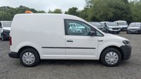 USED 2020 20 VOLKSWAGEN CADDY Startline Tdi 102 PS 2.0 TDI 2.0 Ltr C20 With Electric Windows, Parking Sensors , Ply Lining, Bulkhead and Side Loading Door in great condition. 1 Owner from New - 6 Service stamps in the book (Last Serviced at 73,428 Miles / Service Print), 2 Keys. This Volkswagen Caddy Startline is offered in great condition and presents a fantastic opportunity for any trade or business user. Finished in a smart, professional appearance, this van is powered by the reliable 2.0 TDI engine producing 102 PS, delivering a strong balance of performance and efficiency.  It has had just one careful owner from new, supported by a comprehensive service history with six stamps in the service book. The last service was carried out at 73,428 miles, and a service printout is available to confirm this. Two keys are supplied with the vehicle.  Practicality is at the forefront of this specification. The van features a factory-fitted ply-lined rear for durability, a full steel bulkhead to separate the cargo area from the cab, and a convenient side loading door for ease of access in tight spaces. The rear is ready for work.  Inside the cab, driver convenience is enhanced by electric windows and parking sensors, making maneuvering and daily use straightforward and stress-free.  This well-maintained, one-owner Caddy is ready to view.  