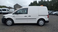 USED 2020 20 VOLKSWAGEN CADDY Startline Tdi 102 PS 2.0 TDI 2.0 Ltr C20 With Electric Windows, Parking Sensors , Ply Lining, Bulkhead and Side Loading Door in great condition. 1 Owner from New - 6 Service stamps in the book (Last Serviced at 73,428 Miles / Service Print), 2 Keys. This Volkswagen Caddy Startline is offered in great condition and presents a fantastic opportunity for any trade or business user. Finished in a smart, professional appearance, this van is powered by the reliable 2.0 TDI engine producing 102 PS, delivering a strong balance of performance and efficiency.  It has had just one careful owner from new, supported by a comprehensive service history with six stamps in the service book. The last service was carried out at 73,428 miles, and a service printout is available to confirm this. Two keys are supplied with the vehicle.  Practicality is at the forefront of this specification. The van features a factory-fitted ply-lined rear for durability, a full steel bulkhead to separate the cargo area from the cab, and a convenient side loading door for ease of access in tight spaces. The rear is ready for work.  Inside the cab, driver convenience is enhanced by electric windows and parking sensors, making maneuvering and daily use straightforward and stress-free.  This well-maintained, one-owner Caddy is ready to view.  