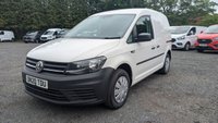 USED 2020 20 VOLKSWAGEN CADDY Startline Tdi 102 PS 2.0 TDI 2.0 Ltr C20 With Electric Windows, Parking Sensors , Ply Lining, Bulkhead and Side Loading Door in great condition. 1 Owner from New - 6 Service stamps in the book (Last Serviced at 73,428 Miles / Service Print), 2 Keys. This Volkswagen Caddy Startline is offered in great condition and presents a fantastic opportunity for any trade or business user. Finished in a smart, professional appearance, this van is powered by the reliable 2.0 TDI engine producing 102 PS, delivering a strong balance of performance and efficiency.  It has had just one careful owner from new, supported by a comprehensive service history with six stamps in the service book. The last service was carried out at 73,428 miles, and a service printout is available to confirm this. Two keys are supplied with the vehicle.  Practicality is at the forefront of this specification. The van features a factory-fitted ply-lined rear for durability, a full steel bulkhead to separate the cargo area from the cab, and a convenient side loading door for ease of access in tight spaces. The rear is ready for work.  Inside the cab, driver convenience is enhanced by electric windows and parking sensors, making maneuvering and daily use straightforward and stress-free.  This well-maintained, one-owner Caddy is ready to view.  