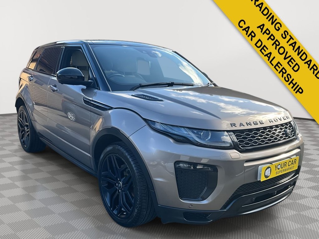 USED 2017 17 LAND ROVER RANGE ROVER EVOQUE 2.0 TD4 HSE Dynamic Lux SUV 5dr Diesel Auto 4WD Euro 6 (s/s) (180 ps) Meridian Sound, Rear Camera