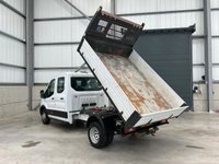 USED 2021 21 FORD TRANSIT 350 2.0 ECOBLUE 130PS RWD DOUBLE CAB TIPPER - NO VAT 