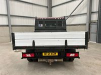 USED 2021 21 FORD TRANSIT 350 2.0 ECOBLUE 130PS RWD DOUBLE CAB TIPPER - NO VAT 