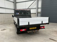 USED 2021 21 FORD TRANSIT 350 2.0 ECOBLUE 130PS RWD DOUBLE CAB TIPPER - NO VAT 