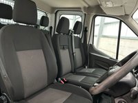 USED 2021 21 FORD TRANSIT 350 2.0 ECOBLUE 130PS RWD DOUBLE CAB TIPPER - NO VAT 