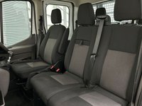 USED 2021 21 FORD TRANSIT 350 2.0 ECOBLUE 130PS RWD DOUBLE CAB TIPPER - NO VAT 