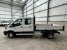 USED 2021 21 FORD TRANSIT 350 2.0 ECOBLUE 130PS RWD DOUBLE CAB TIPPER - NO VAT 