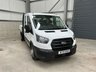 USED 2021 21 FORD TRANSIT 350 2.0 ECOBLUE 130PS RWD DOUBLE CAB TIPPER - NO VAT 