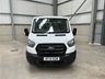 USED 2021 21 FORD TRANSIT 350 2.0 ECOBLUE 130PS RWD DOUBLE CAB TIPPER - NO VAT 